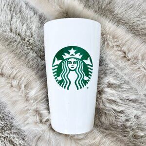 Starbucks Logo New Ceramic Tumbler Travel Mug 12 oz Coffee Cup